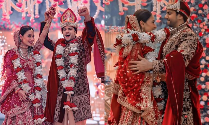 Sara Khan Krish Pathak Grand Wedding News