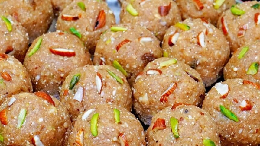 Homemade gond ke laddoo for winter warmth and strong bones